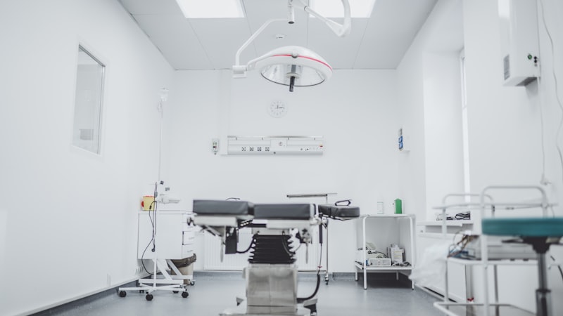 Sala de atendimento em unidade de saúde
